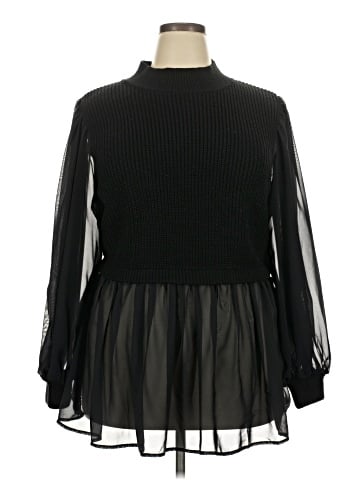 ELOQUII Pullover Sweater (view 1)