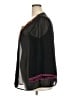 Unbranded 100% Polyester Black 3/4 Sleeve Blouse Size XXL (estimated) - photo 5