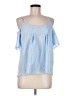 See You Monday Blue Sleeveless Blouse Size M - photo 1