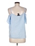 See You Monday Blue Sleeveless Blouse Size M - photo 2