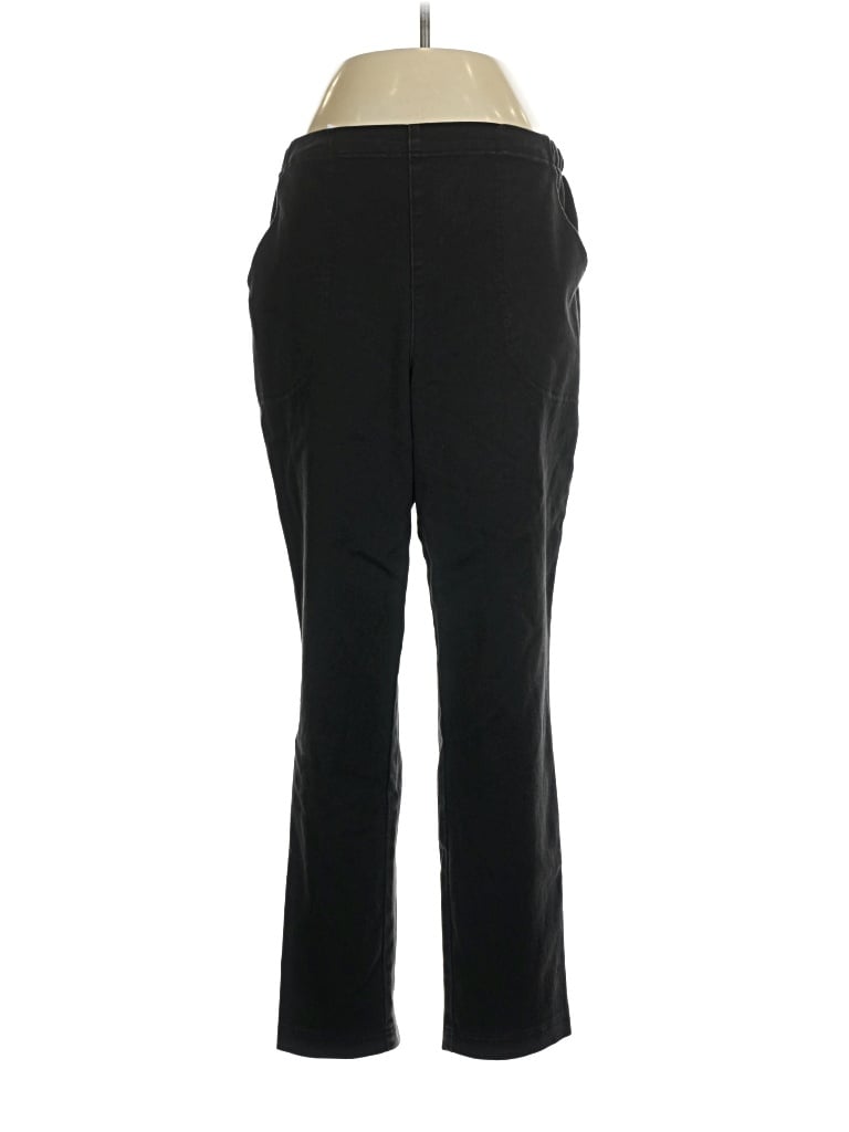Pre-owned Croft & Barrow Dress Pants In Black