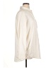 Gap 100% Polyester Solid Ivory Long Sleeve Blouse Size XL - photo 4