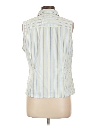 L.L.Bean Sleeveless Button-Down Shirt (view 2)