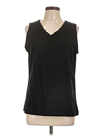 Christopher & Banks Sleeveless T-Shirt (view 1)