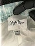 Sky To Moon 100% Rayon Teal Shorts Size M - photo 3