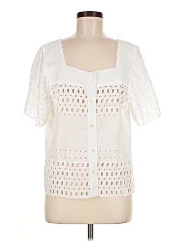 Calypso St. Barth Short Sleeve Blouse (view 1)