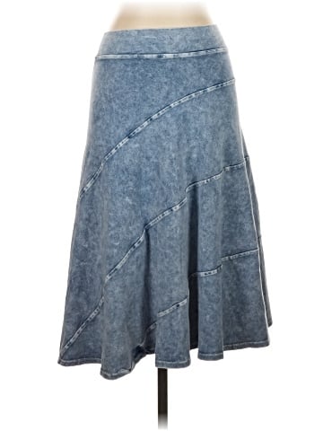 Hard Tail Denim Skirt (view 1)