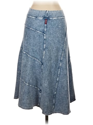 Hard Tail Denim Skirt (view 2)