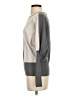 Milano Color Block Gray Pullover Sweater Size S - photo 5