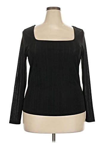 ELOQUII Long Sleeve T-Shirt (view 1)