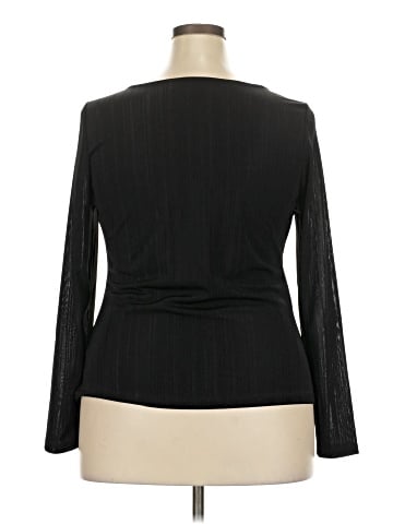 ELOQUII Long Sleeve T-Shirt (view 2)