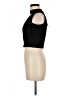 BCBGMAXAZRIA Black Short Sleeve Top Size M - photo 5