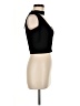 BCBGMAXAZRIA Black Short Sleeve Top Size M - photo 4