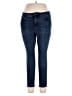 Old Navy Solid Blue Jeans Size 16 - photo 1