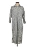 Assorted Brands Stripes Gray Casual Dress Size S - photo 1