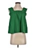 Copper Key 100% Polyester Green Sleeveless Blouse Size S - photo 1
