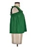 Copper Key 100% Polyester Green Sleeveless Blouse Size S - photo 4