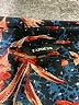 Express 100% Polyester Paisley Blue Long Sleeve Blouse Size XL - photo 7