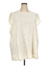 Torrid Ivory Short Sleeve T-Shirt Size 5X Plus (5) - photo 1