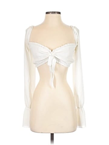 Tiger Mist Long Sleeve Blouse (view 1)