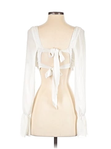 Tiger Mist Long Sleeve Blouse (view 2)