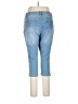 d.jeans Solid Blue Jeans Size 16 (petite) - photo 2