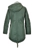 Gap 100% Cotton Green Raincoat Size S - photo 2