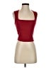 Silence and Noise Red Sleeveless Top Size XS - photo 1