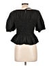 Rails Black Short Sleeve Blouse Size L - photo 2