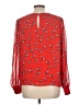 Louche 100% Polyester Red Long Sleeve Blouse Size 10 - photo 2