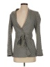 Zara Houndstooth Gray Blazer Size S - photo 1