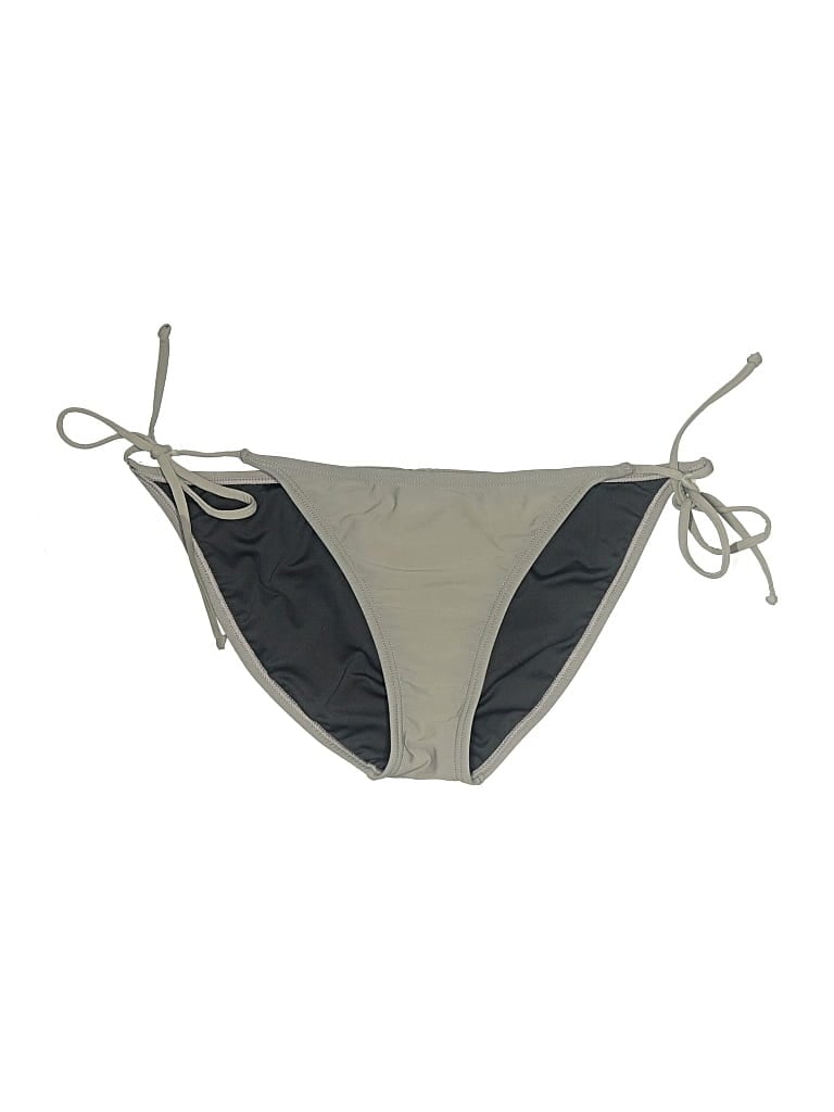 Pre-owned Pilyq Swimsuit Bottoms In Gray