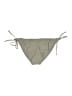 PilyQ Color Block Gray Swimsuit Bottoms Size L - photo 2