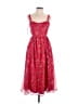 Lulus 100% Polyester Paisley Red Cocktail Dress Size S - photo 1