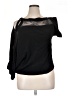 IRO 100% Viscose Black 3/4 Sleeve Blouse Size 16 - photo 1
