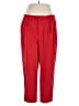 A New Day Solid Red Casual Pants Size 16 - photo 1