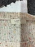 Ann Taylor LOFT Outlet Tweed Ivory Pullover Sweater Size L - photo 7