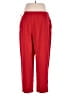 A New Day Solid Red Casual Pants Size 16 - photo 2