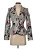 Alice + Olivia 100% Recycled Polyester Floral Green Blazer Size 2 - photo 1