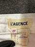 L'Agence 100% Cotton White Jeans Size 27 waist - photo 7