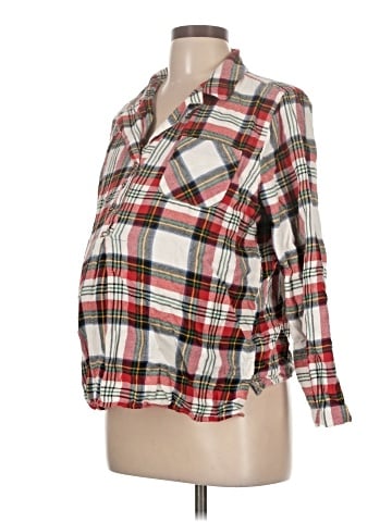 Old Navy - Maternity Long Sleeve Polo (view 1)