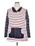 Coldwater Creek Stripes Red Sweater Vest Size XXL - photo 1