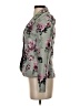 Alice + Olivia 100% Recycled Polyester Floral Green Blazer Size 2 - photo 5