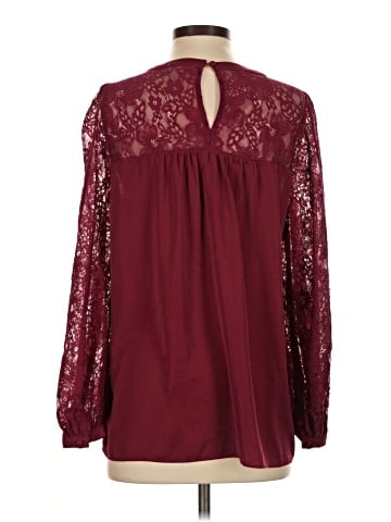 Cotton Bleu Long Sleeve Blouse (view 2)
