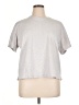 Old Navy 100% Cotton Gray Short Sleeve Top Size XL - photo 1