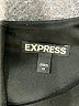 Express Solid Black Cocktail Dress Size 10 - photo 7