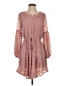 Blu Pepper 100% Polyester Pink Casual Dress Size S - photo 1