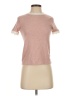Design History Pink Short Sleeve Turtleneck Size XS - photo 1