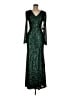 Xscape 100% Polyester Green Cocktail Dress Size 8 - photo 1