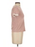 Design History Pink Short Sleeve Turtleneck Size XS - photo 4
